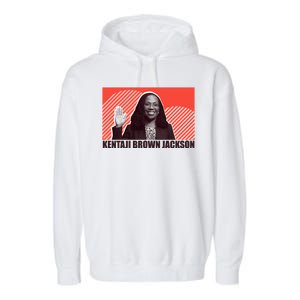 Ketanji Brown Jackson Supreme Court History Garment-Dyed Fleece Hoodie