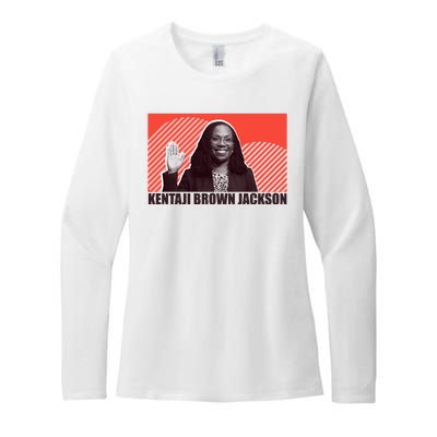 Ketanji Brown Jackson Supreme Court History Womens CVC Long Sleeve Shirt