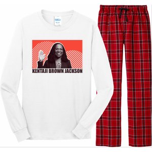 Ketanji Brown Jackson Supreme Court History Long Sleeve Pajama Set