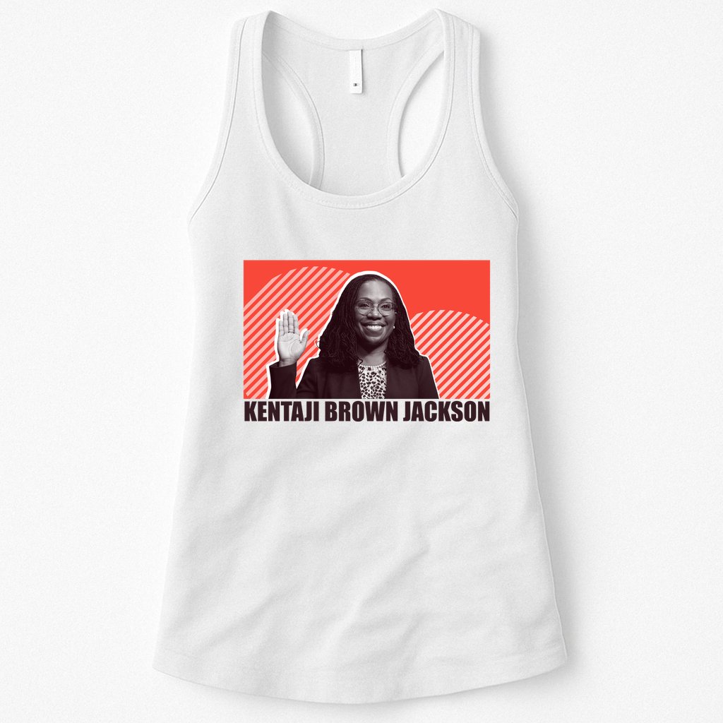 Ketanji Brown Jackson Supreme Court History Womens Tank Top