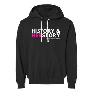 Ketanji Brown Jackson History Herstory Her Story Ketanji Gift Garment-Dyed Fleece Hoodie