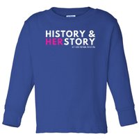 Ketanji Brown Jackson History Herstory Her Story Ketanji Gift Toddler Long Sleeve Shirt