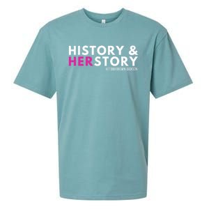 Ketanji Brown Jackson History Herstory Her Story Ketanji Gift Sueded Cloud Jersey T-Shirt