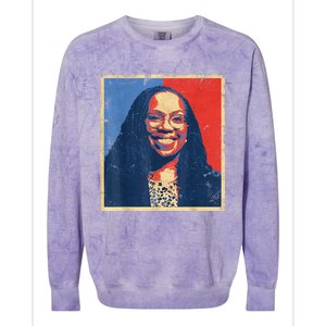 Ketanji Brown Jackson Colorblast Crewneck Sweatshirt