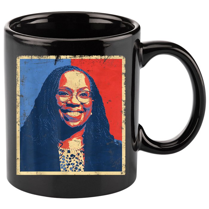 Ketanji Brown Jackson 11oz C Handle Ceramic Mug