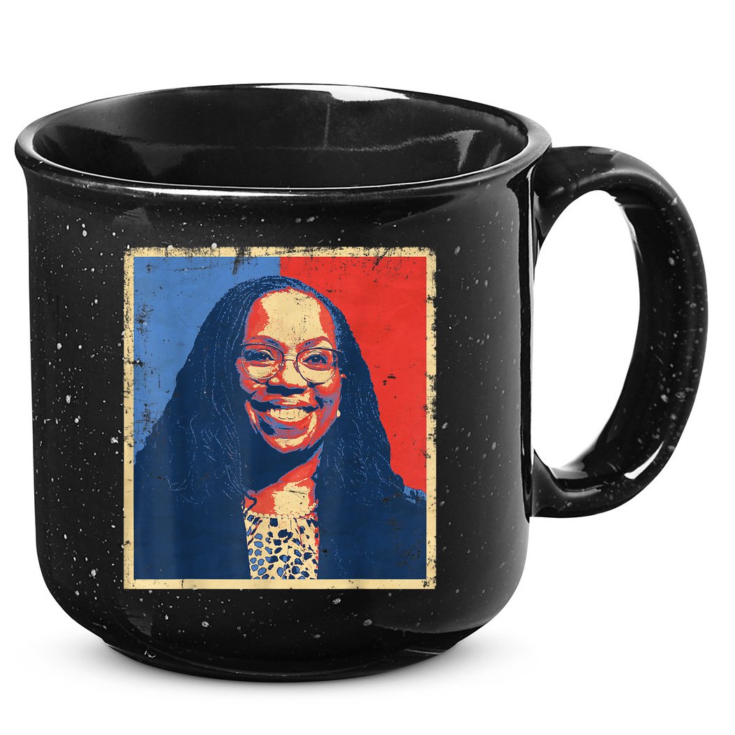 Ketanji Brown Jackson 15oz Campfire Ceramic Mug