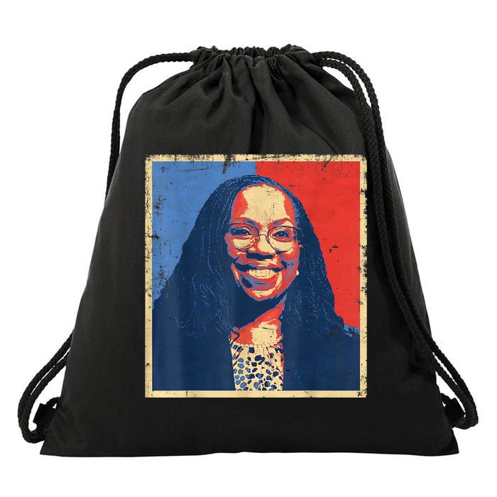 Ketanji Brown Jackson Drawstring Bag