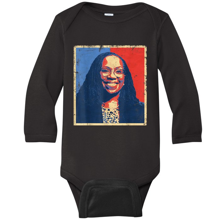 Ketanji Brown Jackson Baby Long Sleeve Bodysuit