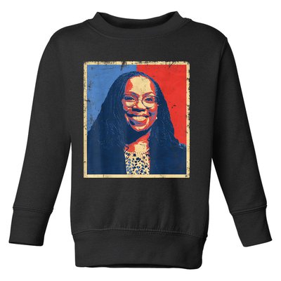 Ketanji Brown Jackson Toddler Sweatshirt