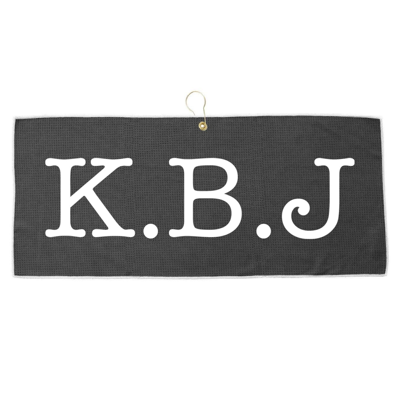KETANJI BROWN JACKSON KBJ Large Microfiber Waffle Golf Towel