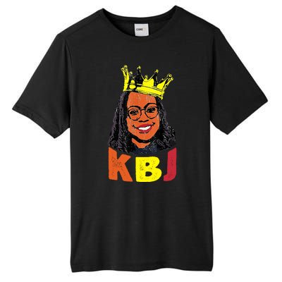 Ketanji Brown Jackson Retro KBJ Crown Tall Fusion ChromaSoft Performance T-Shirt