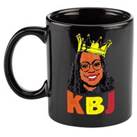 Ketanji Brown Jackson Retro KBJ Crown 11oz C Handle Ceramic Mug