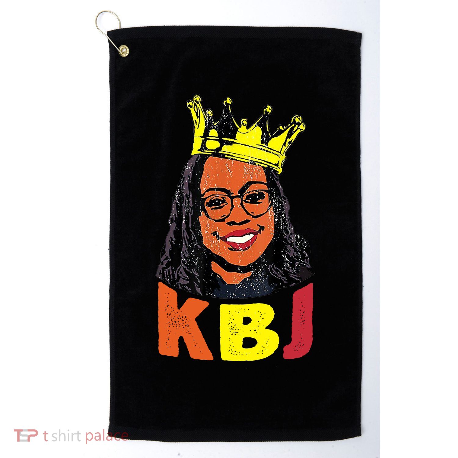Ketanji Brown Jackson Retro KBJ Crown Golf Towel