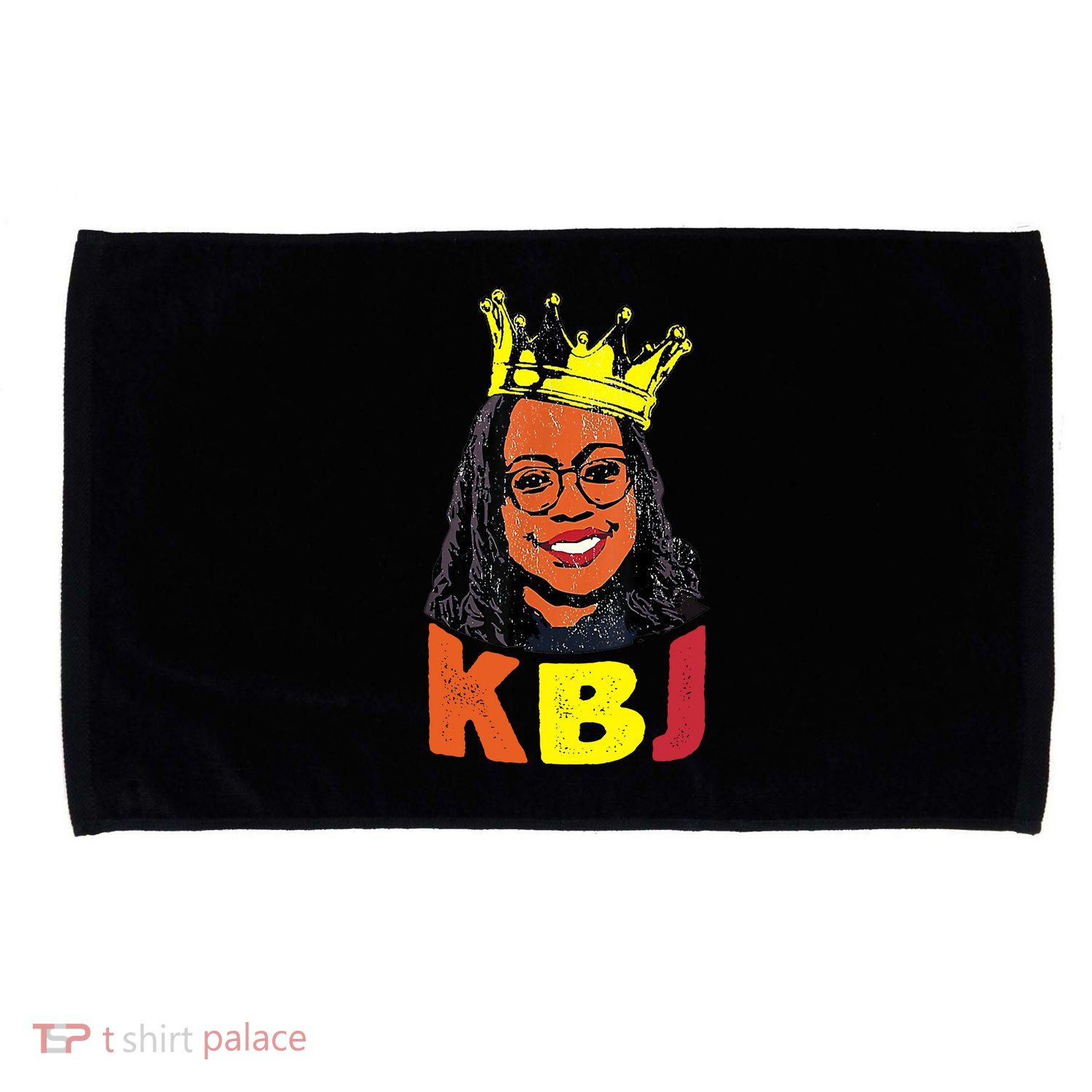 Ketanji Brown Jackson Retro KBJ Crown Microfiber Hand Towel