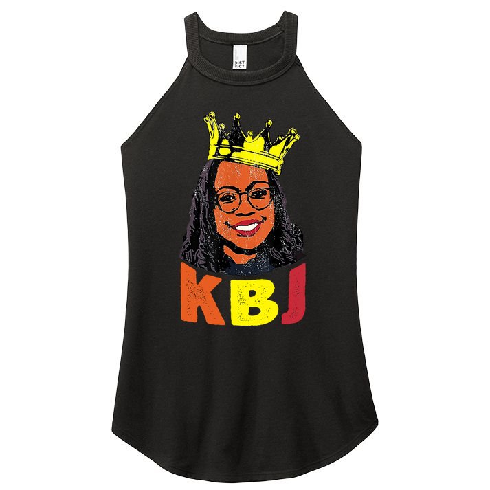 Ketanji Brown Jackson Retro KBJ Crown Women's Perfect Tri Rocker Tank