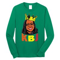 Ketanji Brown Jackson Retro KBJ Crown Long Sleeve Shirt