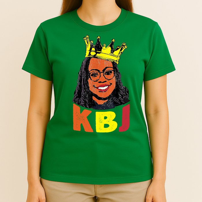 Ketanji Brown Jackson Retro KBJ Crown T-Shirt
