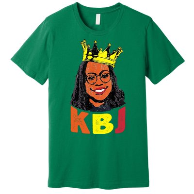 Ketanji Brown Jackson Retro KBJ Crown Premium T-Shirt