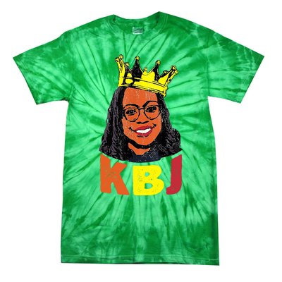 Ketanji Brown Jackson Retro KBJ Crown Tie-Dye T-Shirt