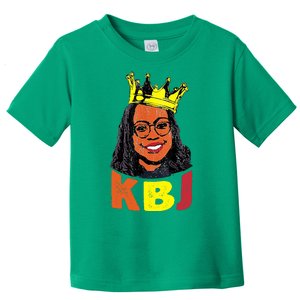 Ketanji Brown Jackson Retro KBJ Crown Toddler T-Shirt