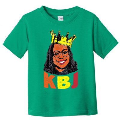 Ketanji Brown Jackson Retro KBJ Crown Toddler T-Shirt