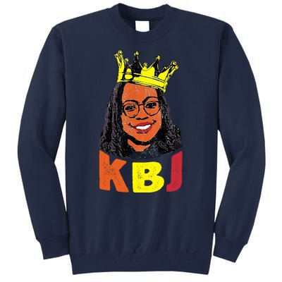 Ketanji Brown Jackson Retro KBJ Crown Tall Sweatshirt