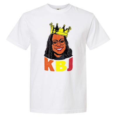 Ketanji Brown Jackson Retro KBJ Crown Garment-Dyed Heavyweight T-Shirt