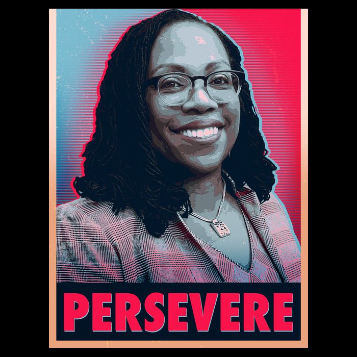 Ketanji Brown Jackson KBJ Persevere Vintage Poster Sweatshirt