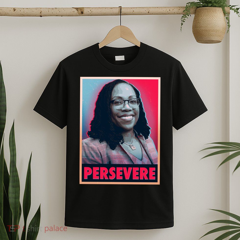 Ketanji Brown Jackson KBJ Persevere Vintage Poster T-Shirt