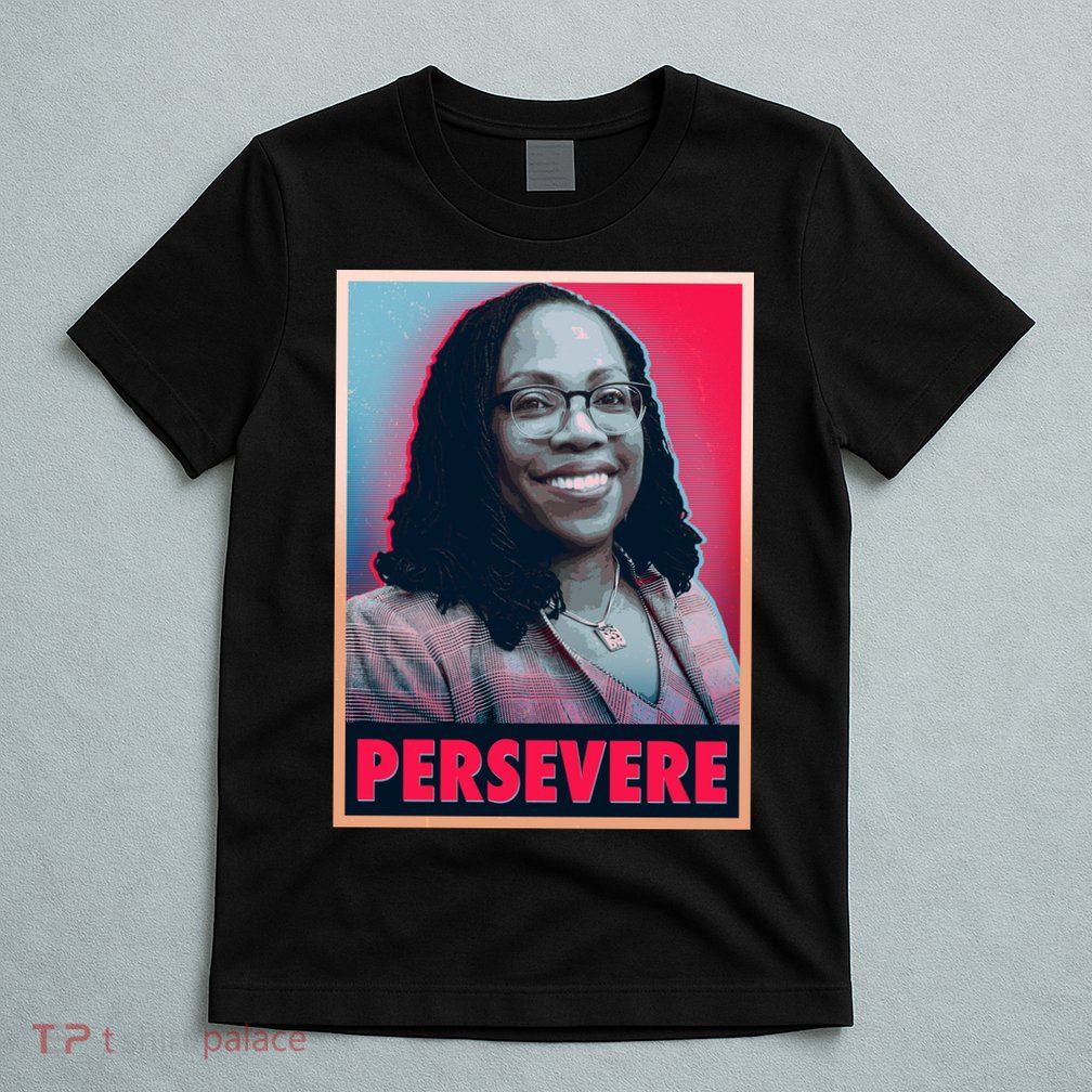 Ketanji Brown Jackson KBJ Persevere Vintage Poster T-Shirt