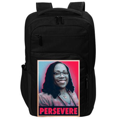 Ketanji Brown Jackson KBJ Persevere Vintage Poster Impact Tech Backpack