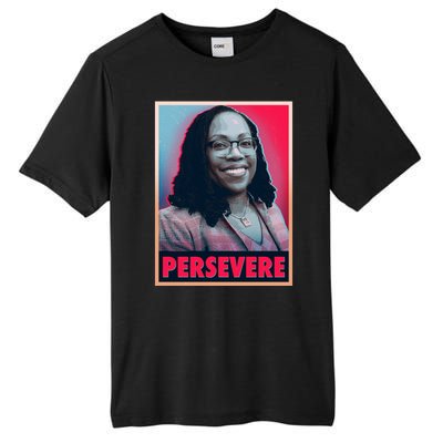 Ketanji Brown Jackson KBJ Persevere Vintage Poster Tall Fusion ChromaSoft Performance T-Shirt