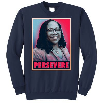 Ketanji Brown Jackson KBJ Persevere Vintage Poster Sweatshirt