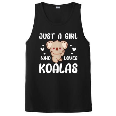 Koala Bear Just A Girl Who Loves Koalas PosiCharge Competitor Tank