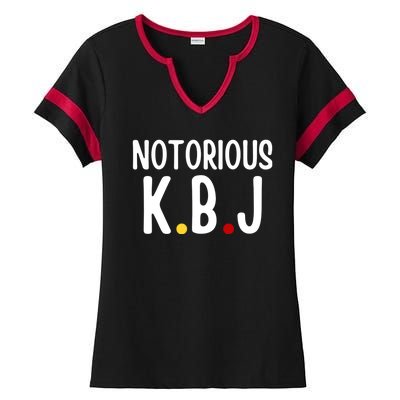 Ketanji Brown Jackson Notorious KBJ Ladies Halftime Notch Neck Tee