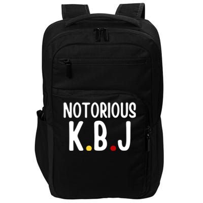 Ketanji Brown Jackson Notorious KBJ Impact Tech Backpack