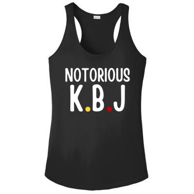 Ketanji Brown Jackson Notorious KBJ Ladies PosiCharge Competitor Racerback Tank