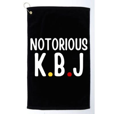 Ketanji Brown Jackson Notorious KBJ Platinum Collection Golf Towel