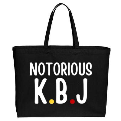 Ketanji Brown Jackson Notorious KBJ Cotton Canvas Jumbo Tote