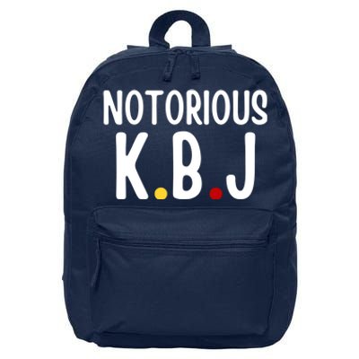 Ketanji Brown Jackson Notorious KBJ 16 in Basic Backpack