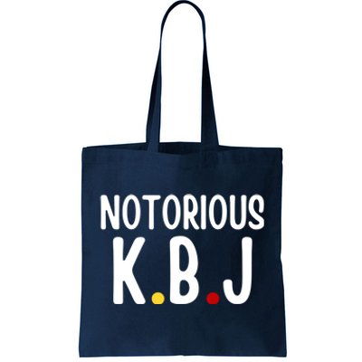 Ketanji Brown Jackson Notorious KBJ Tote Bag