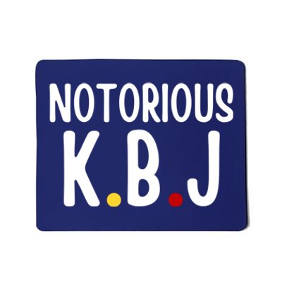 Ketanji Brown Jackson Notorious KBJ Mousepad