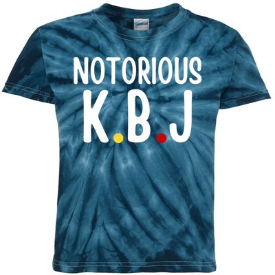 Ketanji Brown Jackson Notorious KBJ Kids Tie-Dye T-Shirt