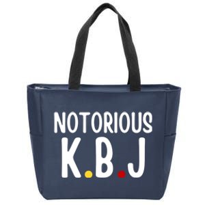 Ketanji Brown Jackson Notorious KBJ Zip Tote Bag