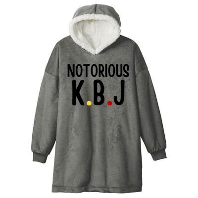 Ketanji Brown Jackson Notorious KBJ Hooded Wearable Blanket