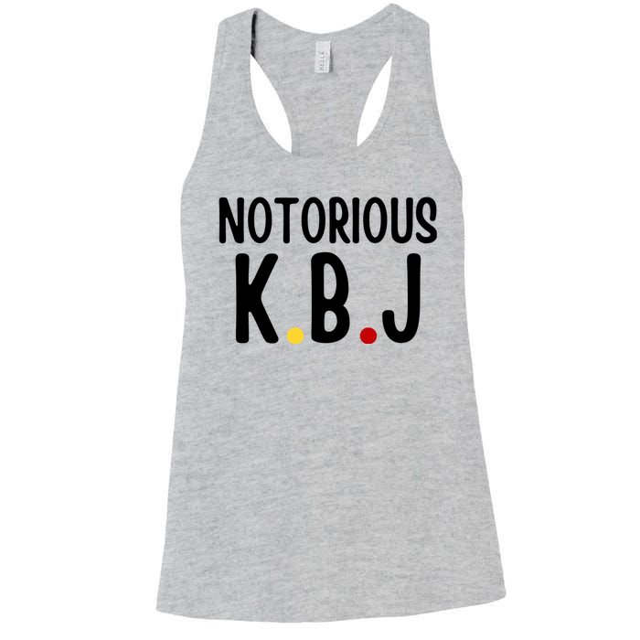 Ketanji Brown Jackson Notorious KBJ Women's Racerback Tank