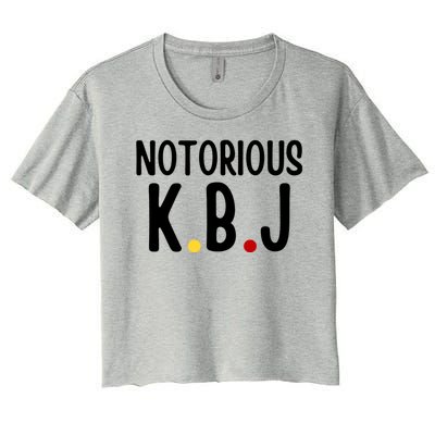 Ketanji Brown Jackson Notorious KBJ Women's Crop Top Tee