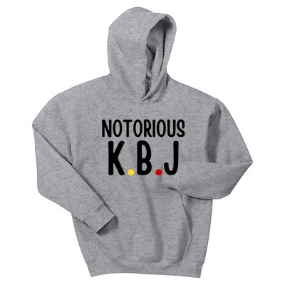 Ketanji Brown Jackson Notorious KBJ Kids Hoodie