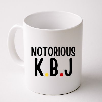 Ketanji Brown Jackson Notorious KBJ Coffee Mug