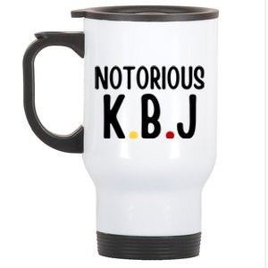 Ketanji Brown Jackson Notorious KBJ Stainless Steel Travel Mug